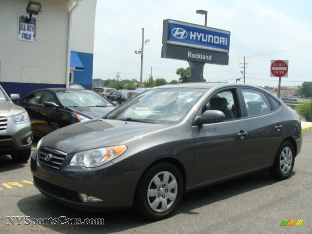 Carbon Gray Metallic / Gray Hyundai Elantra GLS Sedan