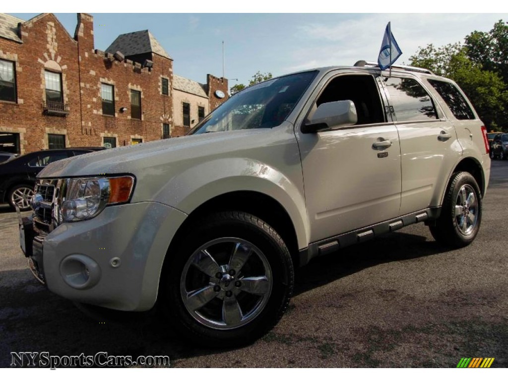White Suede / Charcoal Black Ford Escape Limited V6 4WD