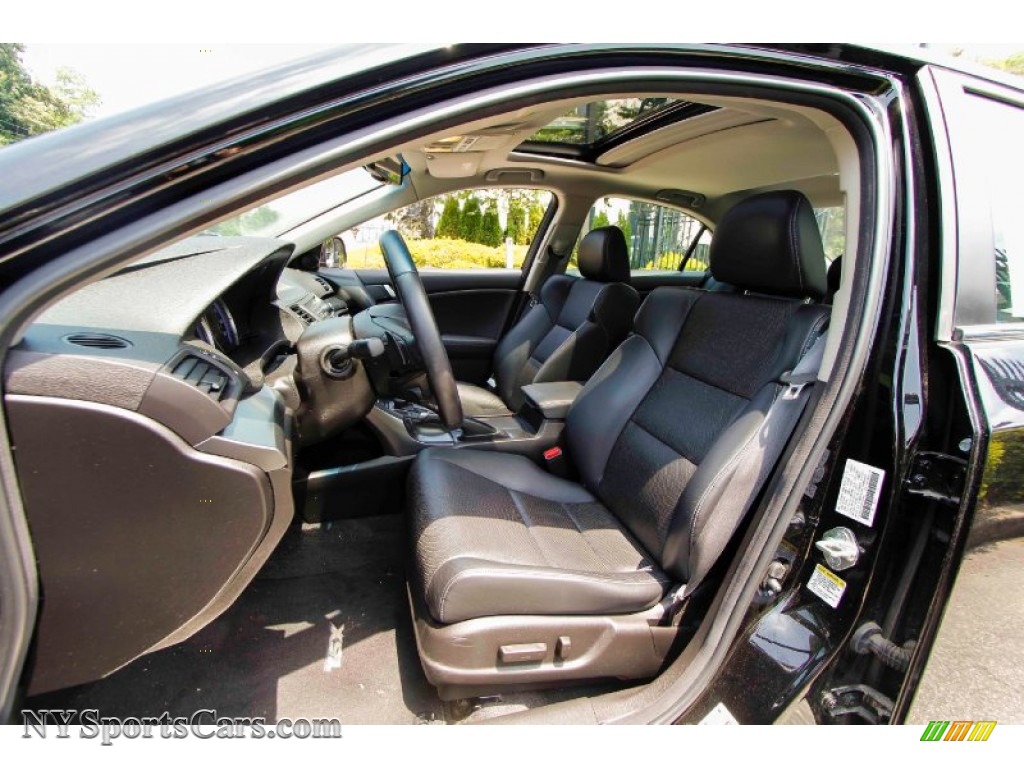 2011 TSX Sedan - Crystal Black Pearl / Ebony photo #9