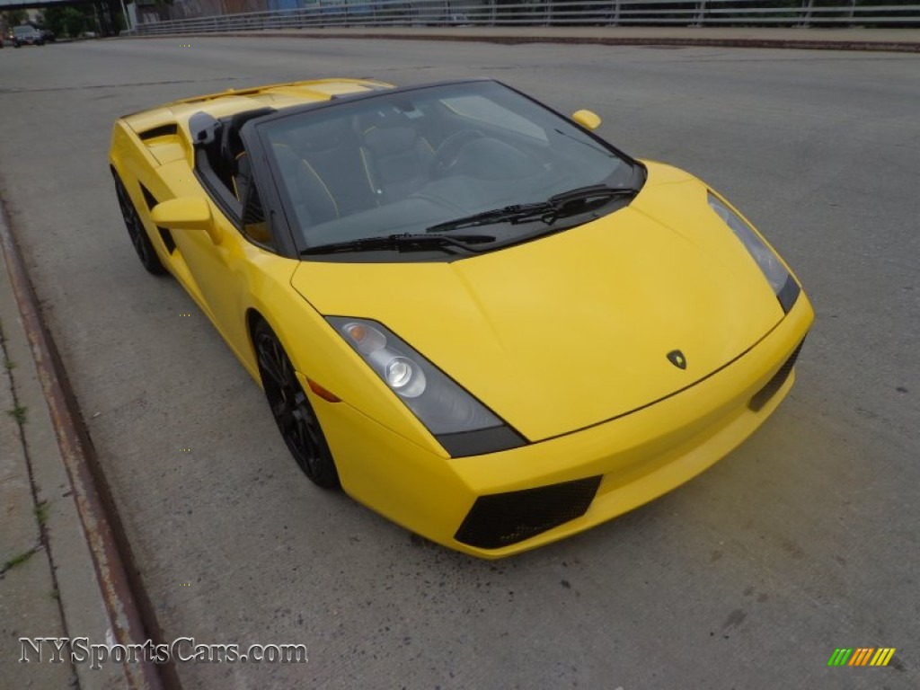2007 Gallardo Spyder in Giallo Halys (Yellow) photo 11