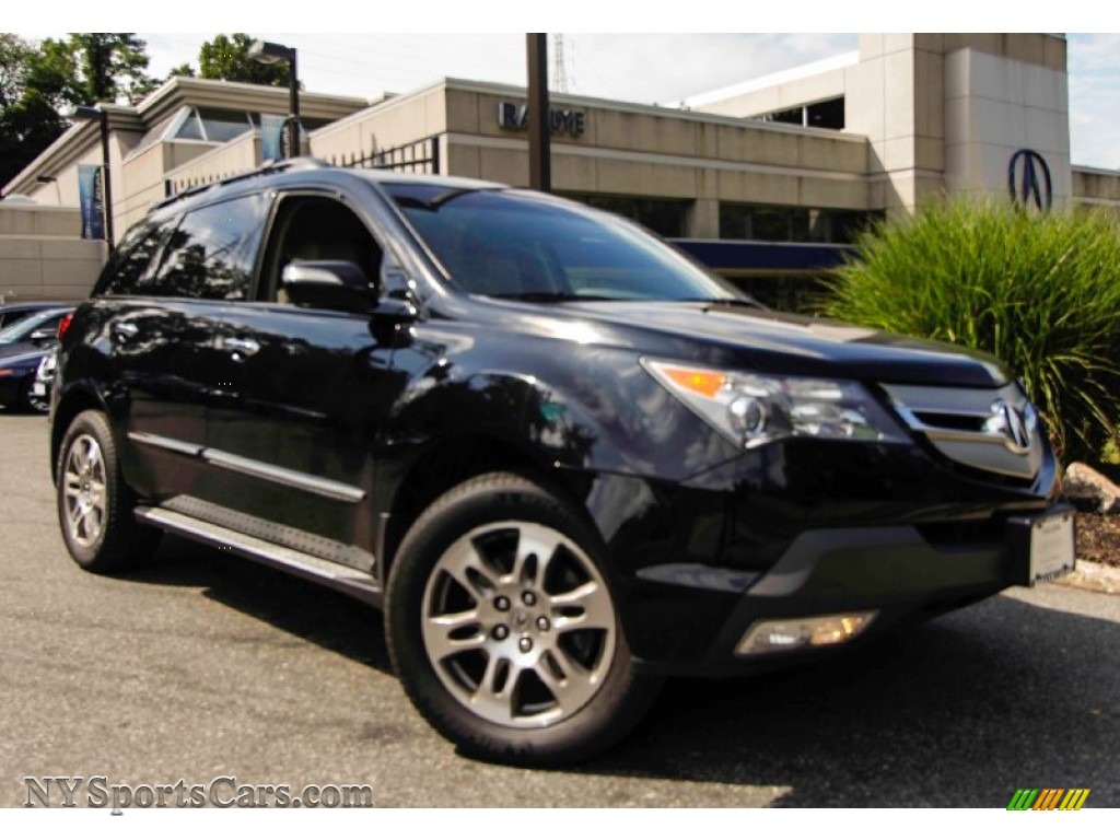 Formal Black / Taupe Acura MDX Technology