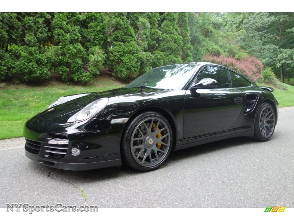 Black / Black Porsche 911 Turbo S Coupe
