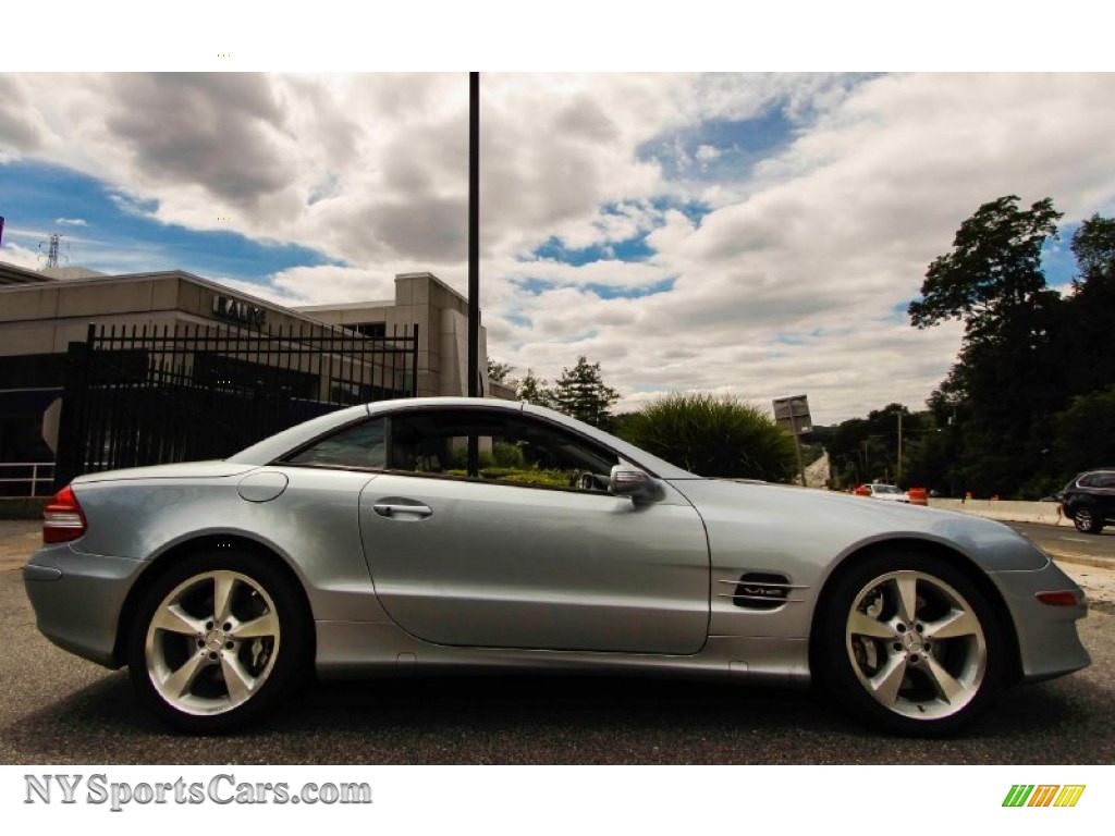 2007 SL 600 Roadster - Diamond Silver Metallic / Ash Grey photo #5