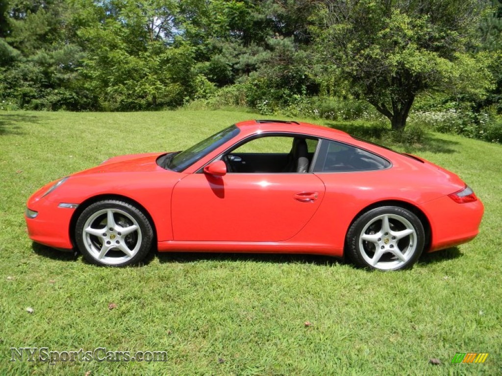 2005 911 Carrera Coupe - Guards Red / Black photo #3