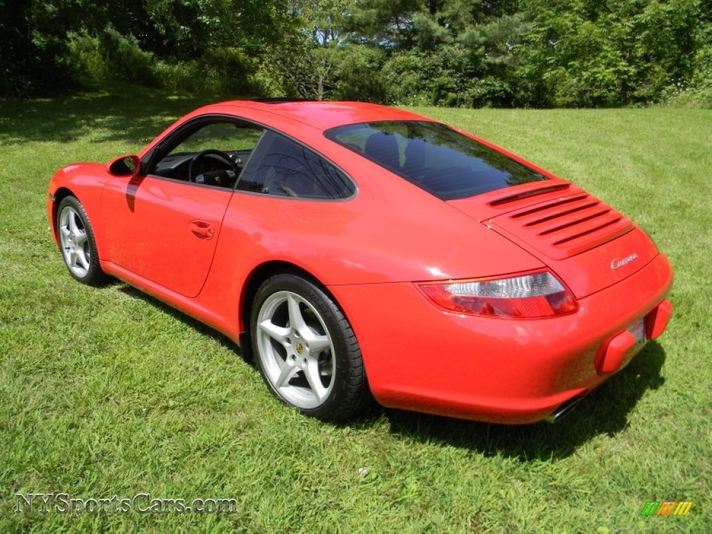 2005 911 Carrera Coupe - Guards Red / Black photo #4
