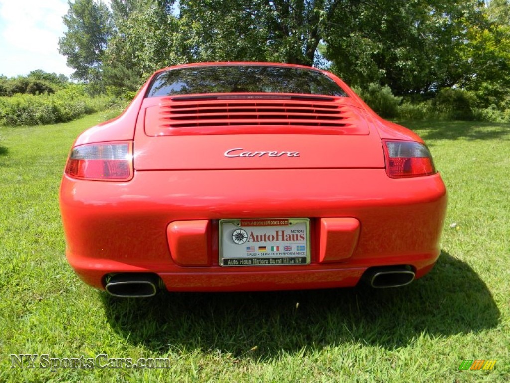 2005 911 Carrera Coupe - Guards Red / Black photo #5