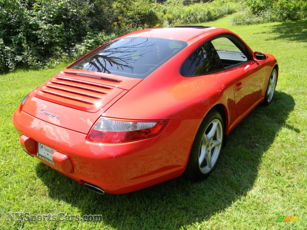 2005 911 Carrera Coupe - Guards Red / Black photo #6
