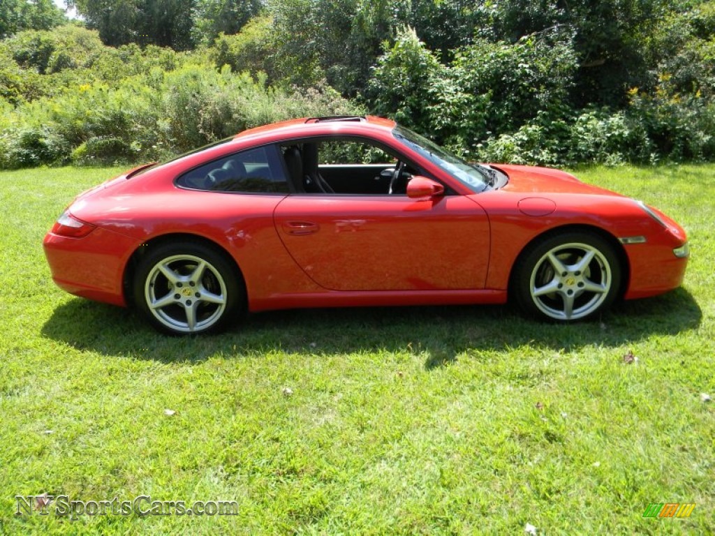 2005 911 Carrera Coupe - Guards Red / Black photo #7