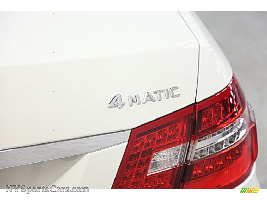 2011 E 550 4Matic Sedan - Arctic White / Almond/Black photo #7