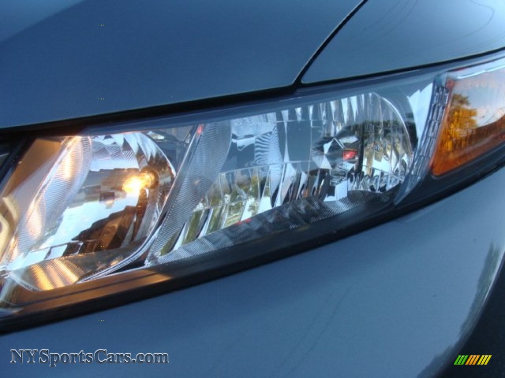 2012 Civic EX Sedan - Polished Metal Metallic / Gray photo #30