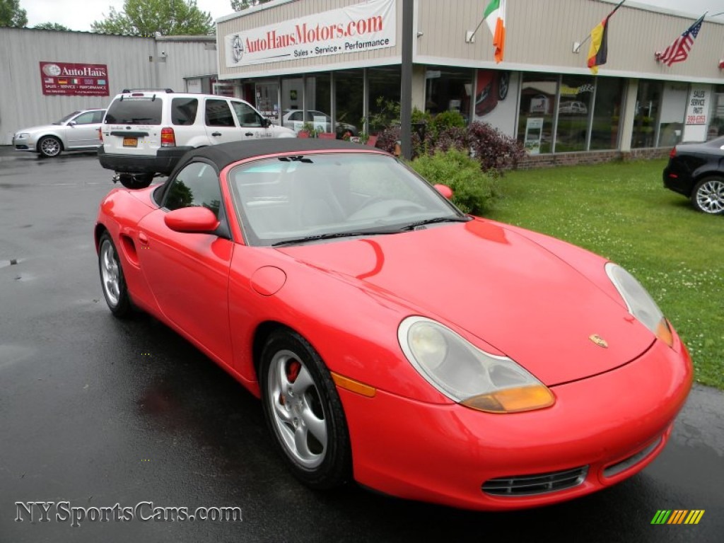 2000 Boxster S - Guards Red / Graphite Grey photo #3
