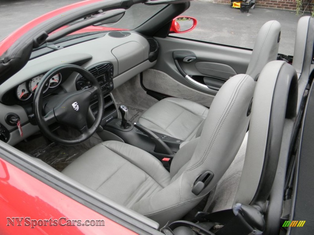 2000 Boxster S - Guards Red / Graphite Grey photo #7