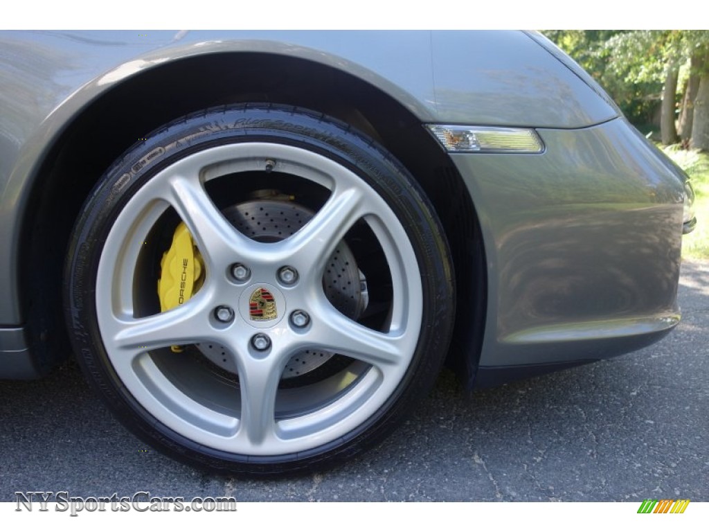 2010 911 Carrera Coupe - Meteor Grey Metallic / Black photo #9