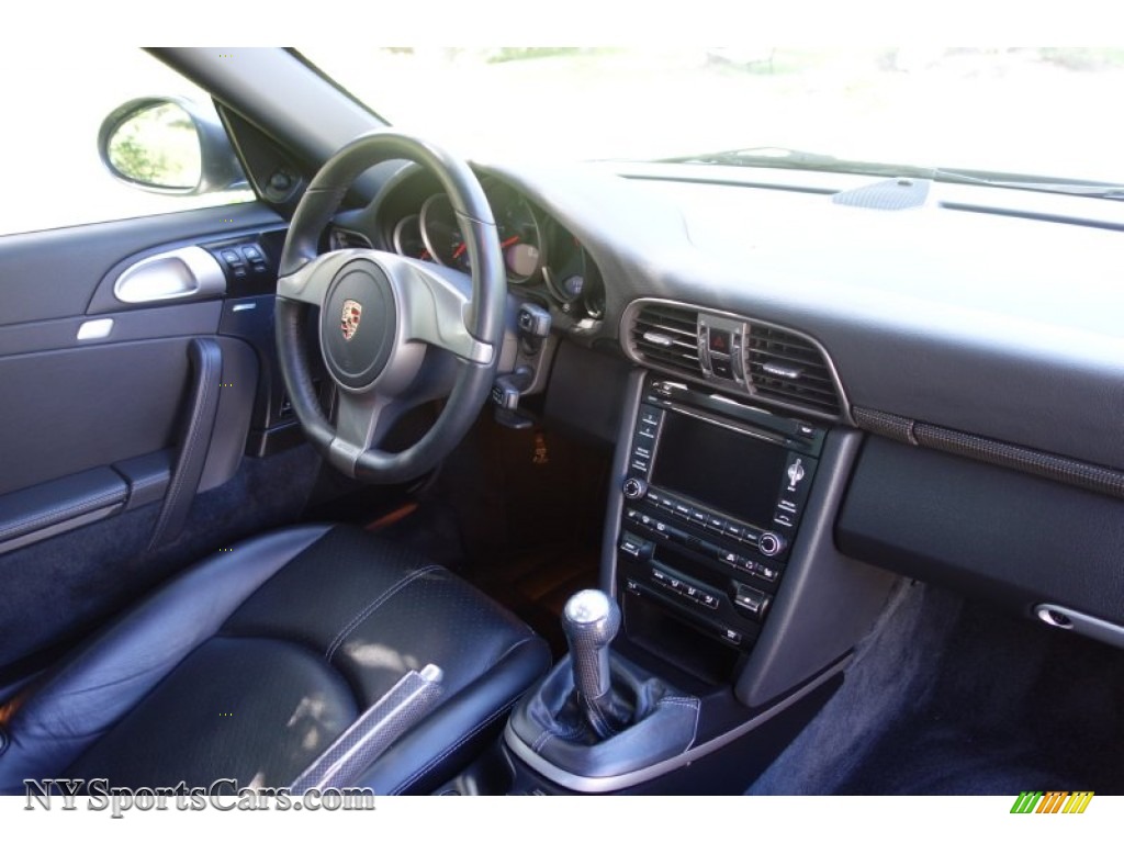 2010 911 Carrera Coupe - Meteor Grey Metallic / Black photo #15