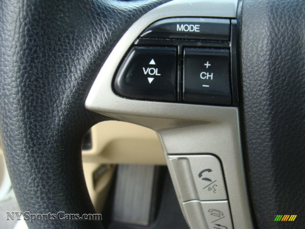 2012 Accord EX Coupe - Taffeta White / Ivory photo #14