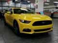 Ford Mustang GT Premium Coupe Triple Yellow Tricoat photo #1