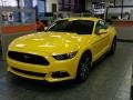 Ford Mustang GT Premium Coupe Triple Yellow Tricoat photo #3