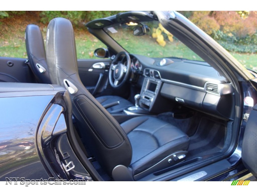 2007 911 Carrera S Cabriolet - Atlas Grey Metallic / Black photo #13