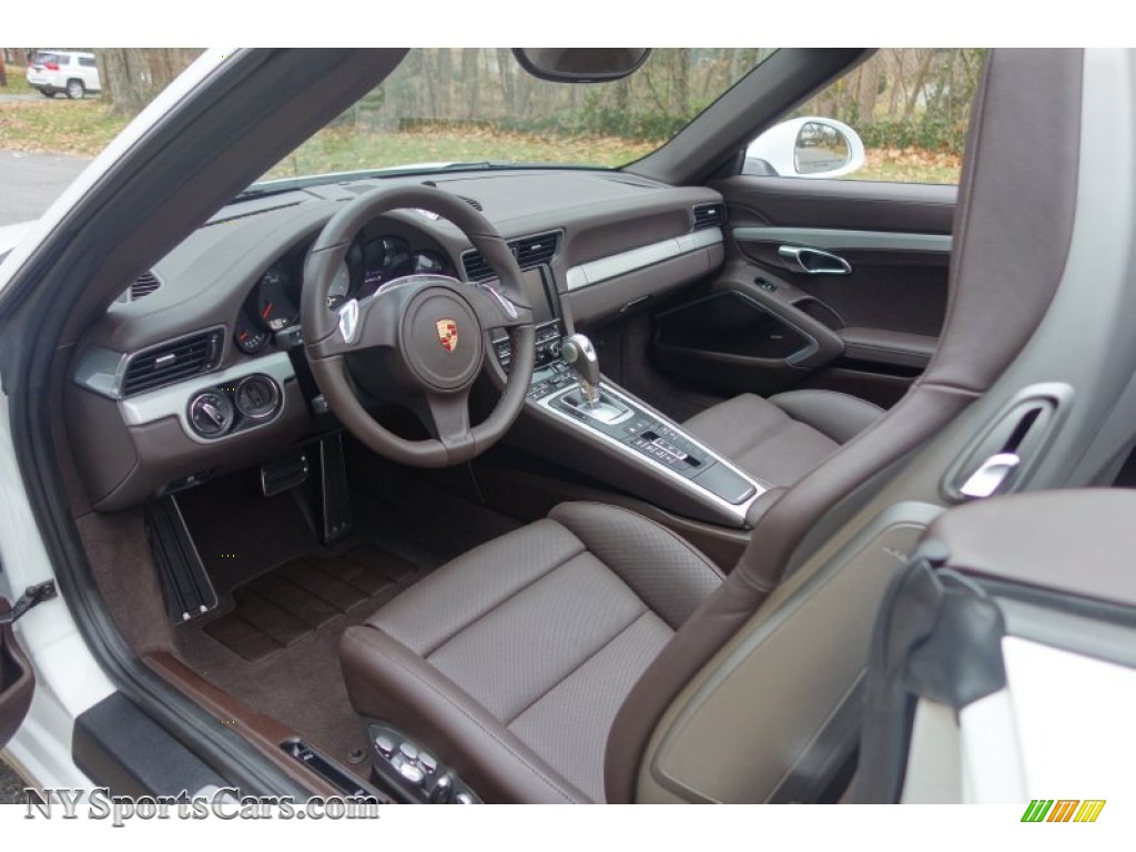 2014 911 Carrera S Cabriolet - White / Espresso Natural Leather photo #12