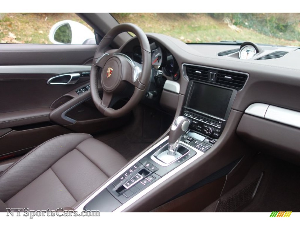 2014 911 Carrera S Cabriolet - White / Espresso Natural Leather photo #18