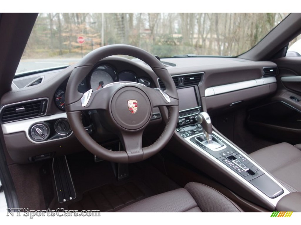 2014 911 Carrera S Cabriolet - White / Espresso Natural Leather photo #19