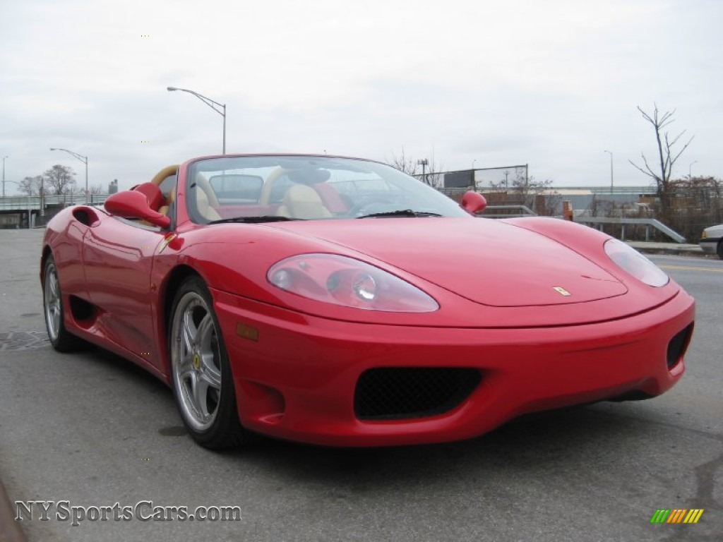 2003 360 Spider F1 - Red / Tan photo #5