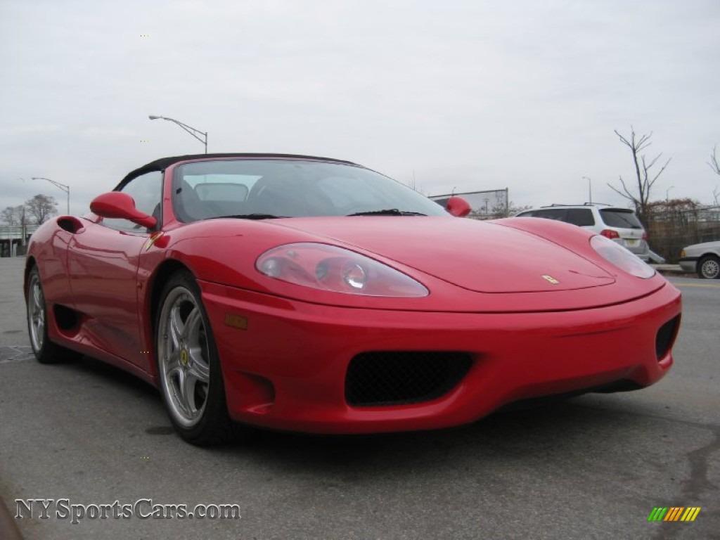2003 360 Spider F1 - Red / Tan photo #7